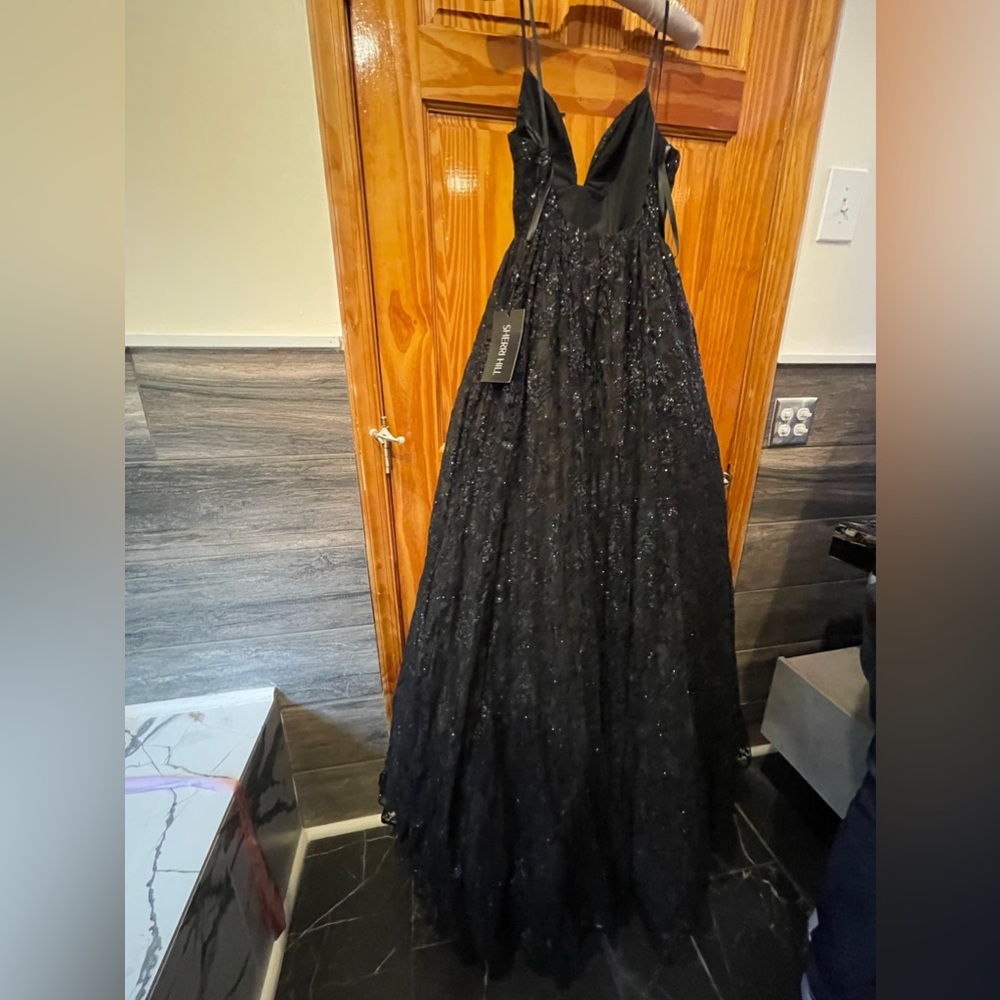 Sherri Hill black dress size 0 never worn in great condition